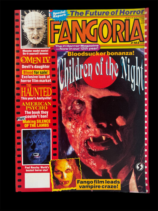 Fangoria issue 103 Horror magazine Children Of The Night