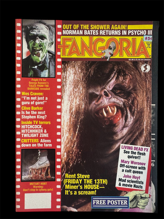 Fangoria issue 51 Horror magazine Living Dead