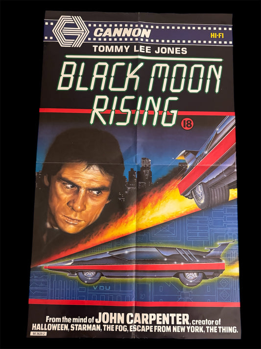 Moon Rising 1986 UK Video Poster
