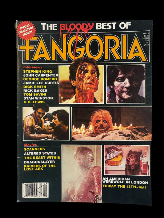 The Bloody Best of Fangoria issue 1 Horror magazine