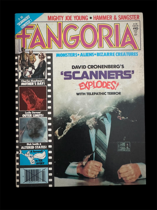 Fangoria Issue 10 Horror Magazine Scanners