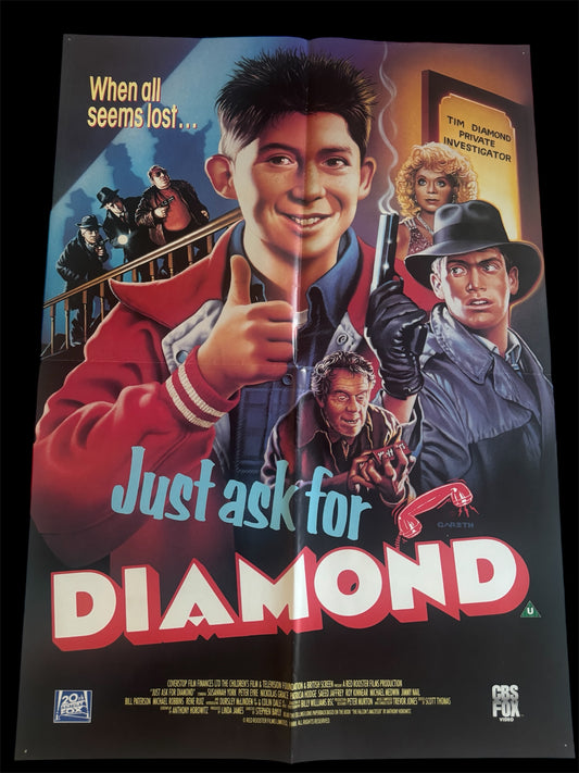 Just ask for Diamond 1988 UK Video Poster