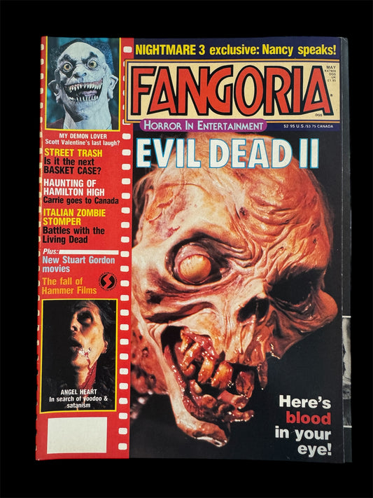 Fangoria issue 63 Horror magazine Evil dead 2