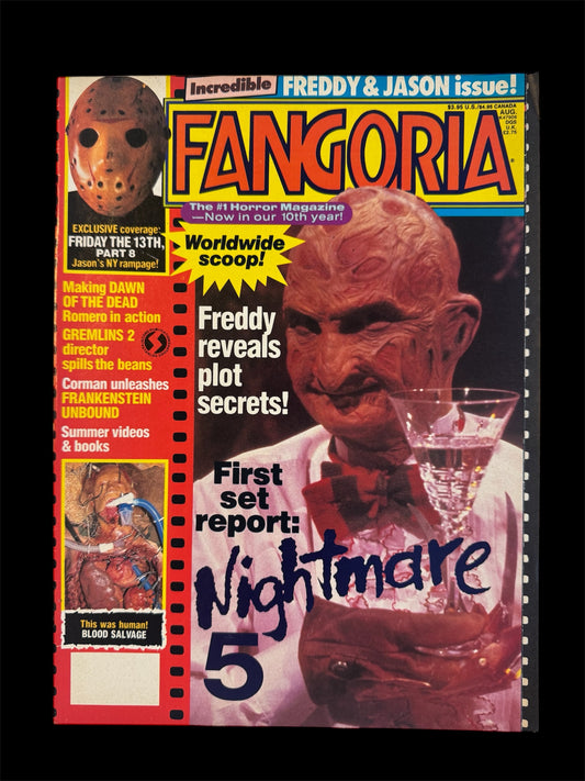 Fangoria issue 85 Horror magazine Nightmare on Elm Street 5